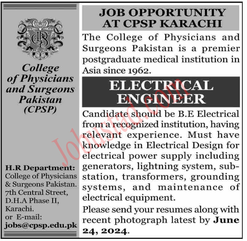 Latest Electrical Engineers jobs 2024